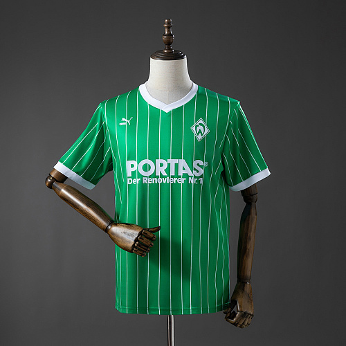 Werder Bremen Werder Bremen 88/89 Home Retro Jersey S-XXL