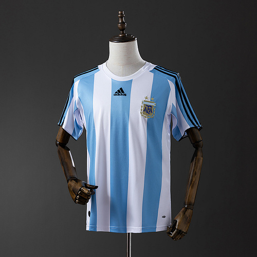 Argentina Argentina 08/10 Home Retro Jersey S-XXL