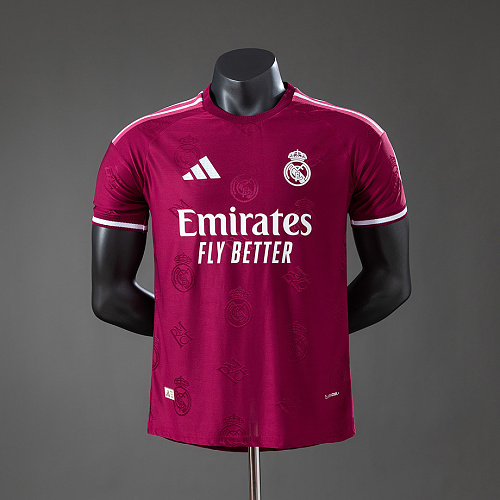 Real Madrid Real Madrid 26/27 Special Edition Player Version - Maroon Jersey S-XXL