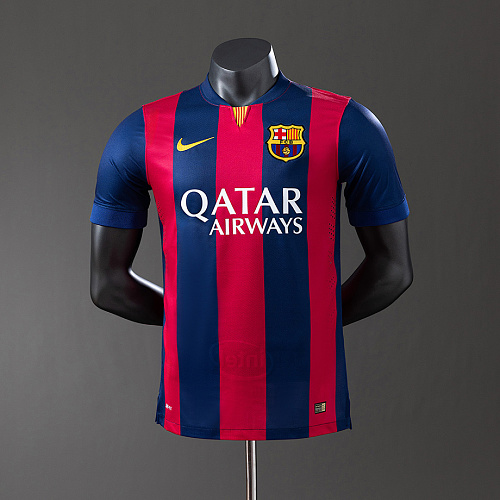 Barcelona Barcelona 14/15 Home Player Version Retro Jersey S-3XL