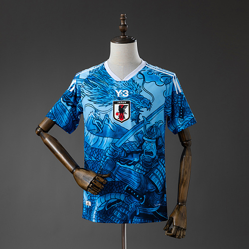 Japan Japan Y-3 Samurai Blue Jersey S-4XL