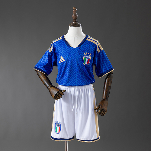 Italy Italy 2026 Home Kids Kit Jersey Size 16-28