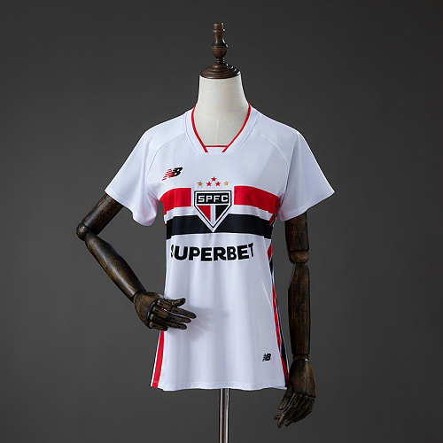 São Paulo Sao Paulo 26/27 Home Women's Jersey S-XXL