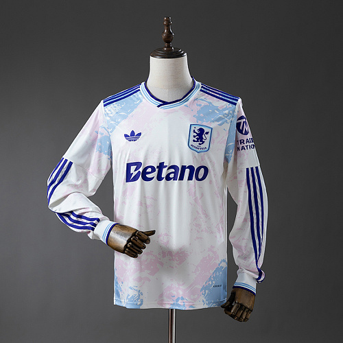 Aston Villa Aston Villa 25/26 Third Away Long-Sleeve Jersey S-4XL