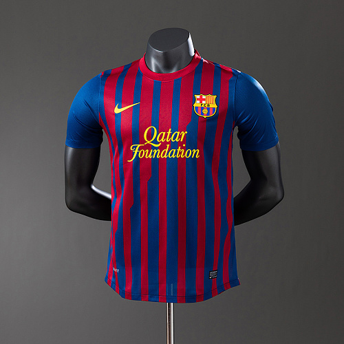 Barcelona Barcelona 11/12 Home Player Version Retro Jersey S-3XL