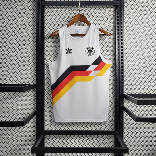 Germany Retro 1990 World Cup German Tank Top Size S-XXL