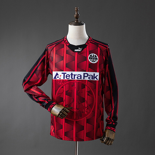 Frankfurt Frankfurt 95/96 Home Long-Sleeve Retro Jersey S-XXL