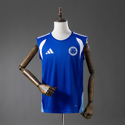 Cruzeiro Cruzeiro 26/27 Training - Blue Vest Jersey S-4XL