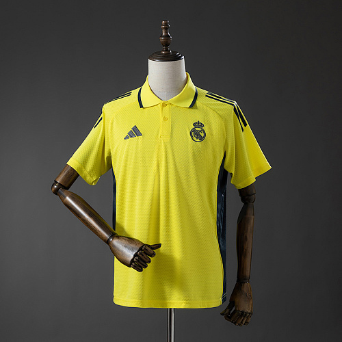 Real Madrid Real Madrid 25/26 POLO - Yellow S-XXL