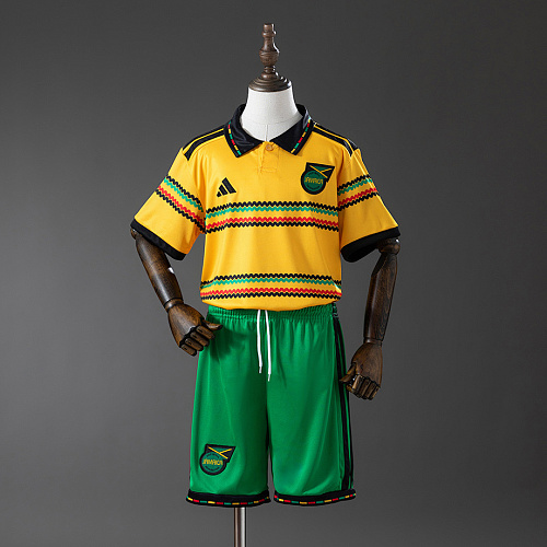 Jamaica Jamaica 2026 Home Kids Kit Jersey Size 16-28