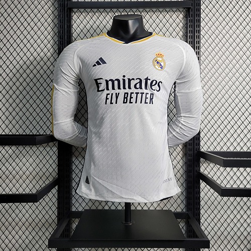 Real Madrid 23-24 Players Real Madrid's home long-sleeved size S-XXL