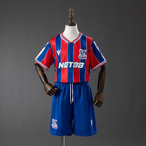 Crystal Palace Crystal Palace 25/26 Home Kids Kit Jersey SIZE 16-28