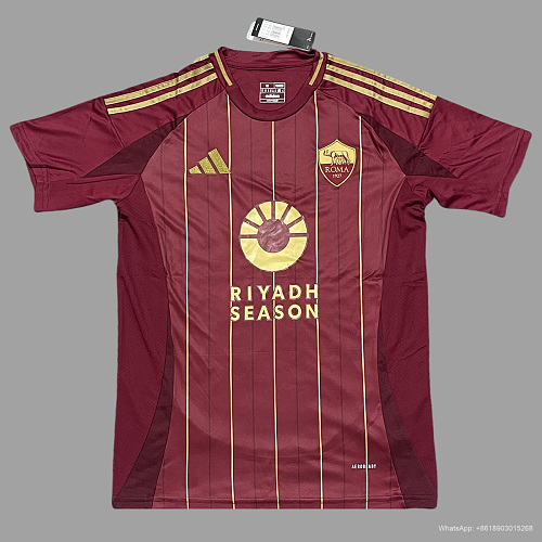 Roma 24/25 Roma Home Soccer Jersey