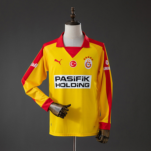 Galatasaray Galatasaray 25/26 Retro Edition - Yellow Long-Sleeve Jersey S-4XL
