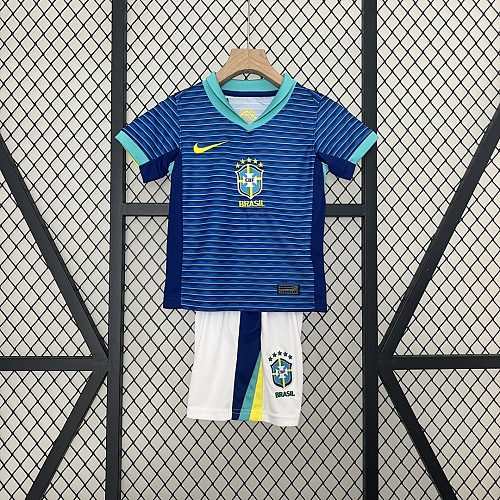 Brazil 2024 kids Brazil away size: 16-28