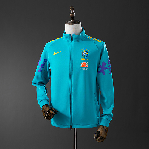 Brazil Brazil 22/23 Lake Blue-Jacket S-XXL