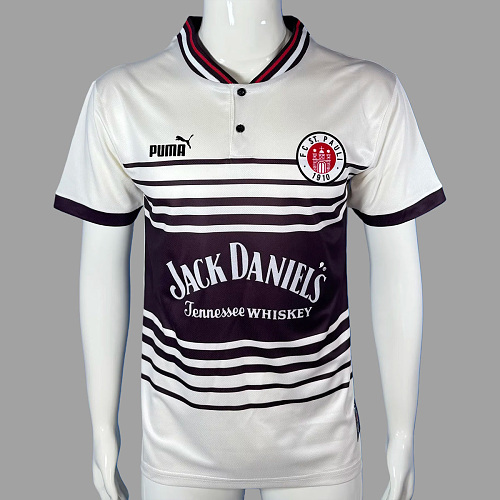 St. Pauli 97/99 St. Pauli Home Retro Soccer Jersey
