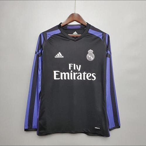 Real Madrid Retro Real Madrid 15/16 Long sleeve Third away S-XXL