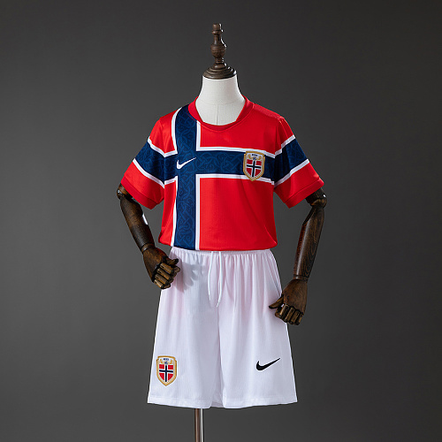 Norway Norway 2026 Home Kids Kit Jersey Size 16-28