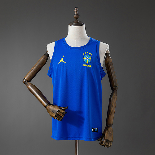 Brazil Brazil 2026 Training Vest Blue S-4XL