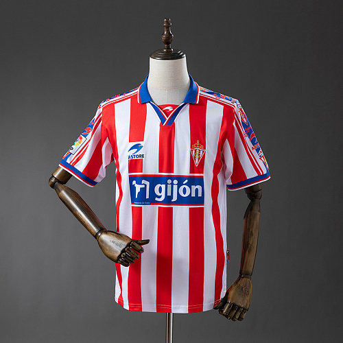 Sporting de Gijon Sporting de Gijon 99/00 Home Retro Jersey S-XXL