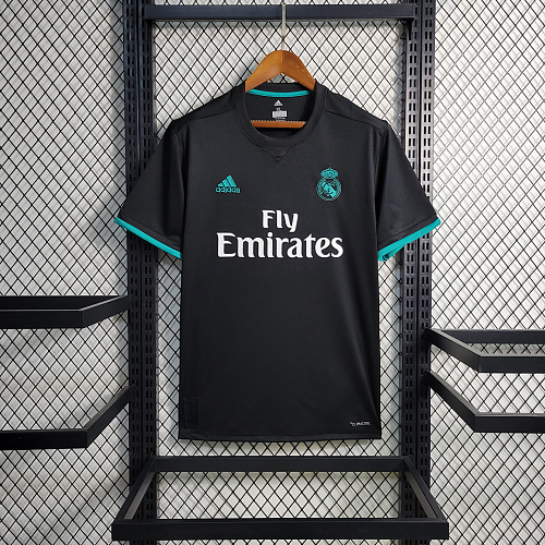 Real Madrid Retro 17-18 Real Madrid Away Size S-XXL
