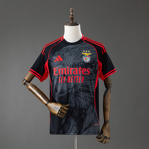 S.L. Benfica Benfica26/27 Special Eagle Jersey - Black& Red S-4XL