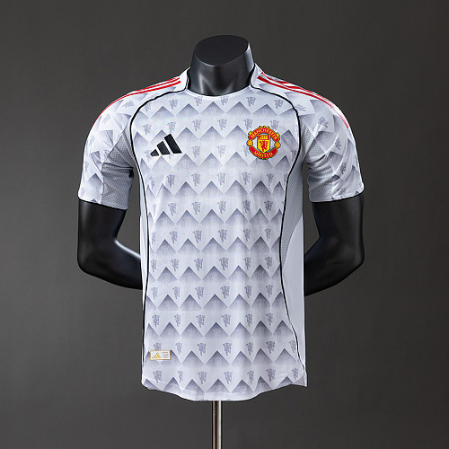 Manchester United M-U 25/26 Special Edition Grey Player Version Jersey S-3XL