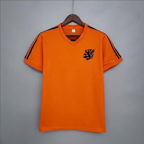 Netherlands Retro Holland 1974 Training Suit Orange S-XXL