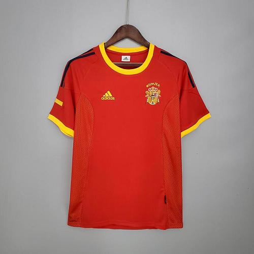 Spain Retro Spain 2002 home S-XXL