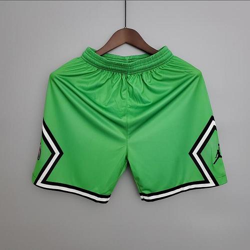 Paris Saint-Germain 21/22 PSG Goalkeeper Shorts Green S-XXL