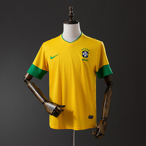 Brazil Brazil 12/13 Home Retro Jersey S-XXL