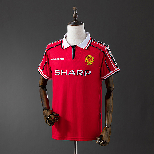 Manchester United Retro 98/99 M-U home S-4XL