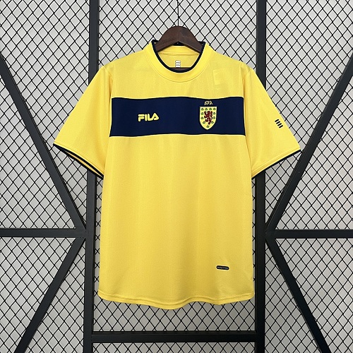 Scotland Retro Scotland 2002 Away S-XXL