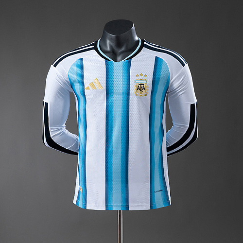 Argentina Argentina 2026 Home Long-Sleeve Player Version Jersey S-4XL