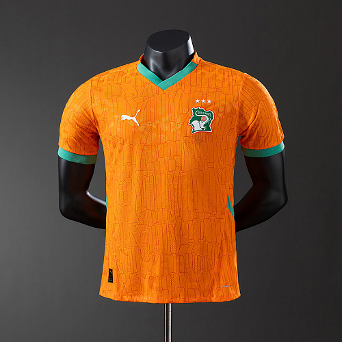 Ivory Coast Ivory Coast 2025 Home Player Version Jersey S-3XL