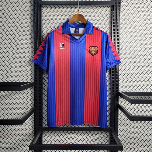 Barcelona Retro 92 Barcelona Home Size S-2XL