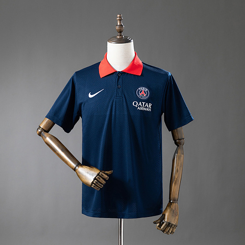 Paris Saint-Germain PSG 25/26 POLO - Cyan S-XXL
