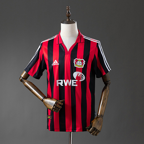 Bayer Leverkusen Leverkusen 01/02 Home Retro Jersey S-XXL
