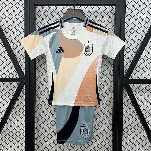 Spain 2025 kids Spain away size: 16-28