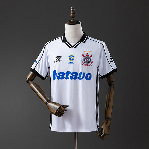 Corinthians Corinthians 99/00 Home Retro Jersey S-XXL