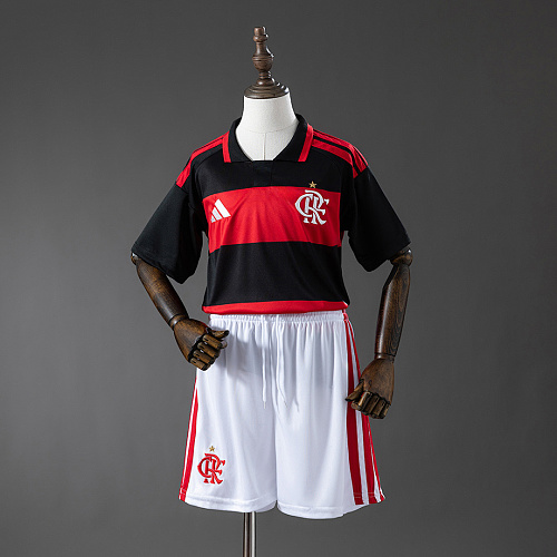 Flamengo Flamengo 26/27 Home Kids Kit Jersey Size 16-28