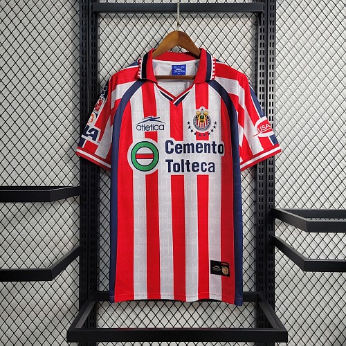 Chivas de Guadalajara Retro 99-00 Chivas Regal Home Size S-XXL