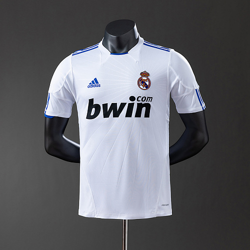 Real Madrid Real Madrid 10/11 Home Player Version Retro Jersey S-3XL