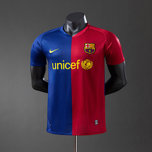 Barcelona Barcelona 2008/09 Player Version Retro Home Jersey S-3XL