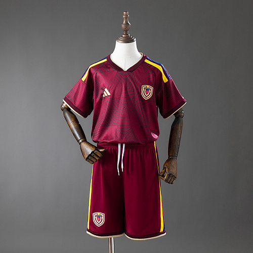 Venezuela Venezuela 2026 Home Kids Kit Jerseys Size 16-28