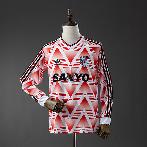 River Plate River Plate 92/93 Away Long-Sleeved Retro Jersey S-XXL