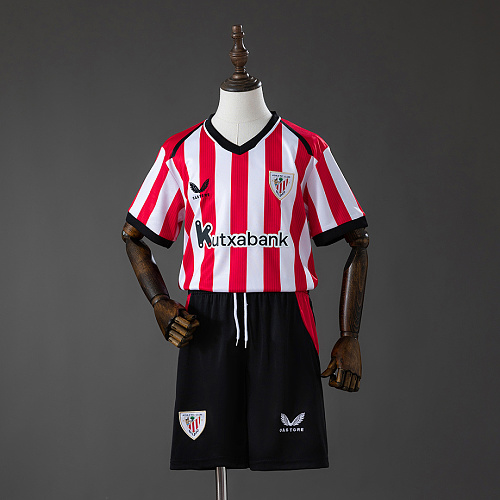 Athletic Bilbao Athletic Bilbao 26/27 Home Kids Kit Jersey Size 16-28