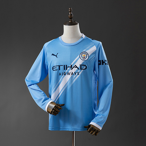 Manchester City 25/26  Manchester City home long sleeve S-4XL