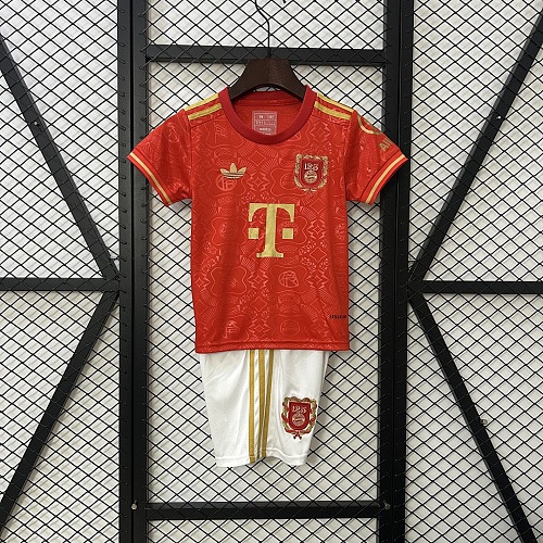 Bayern Munich 25/26 kids Bayern Munich 125th Anniversary Jersey 16-28